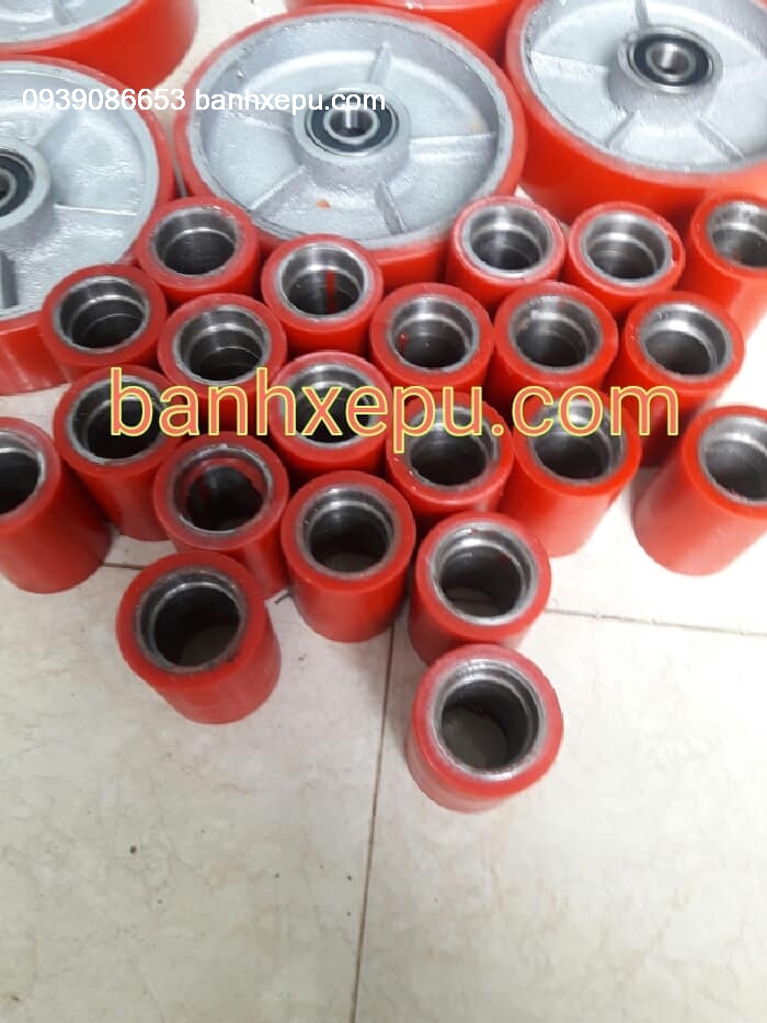 Bánh xe nâng tay 70x80 pu