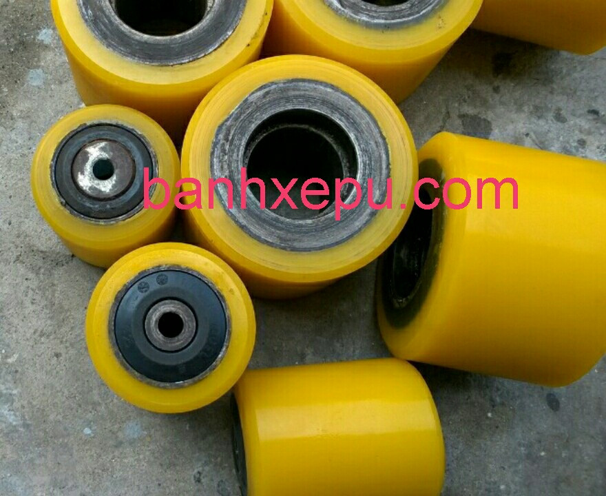 Bánh xe nâng điện PU HELI đắp lại