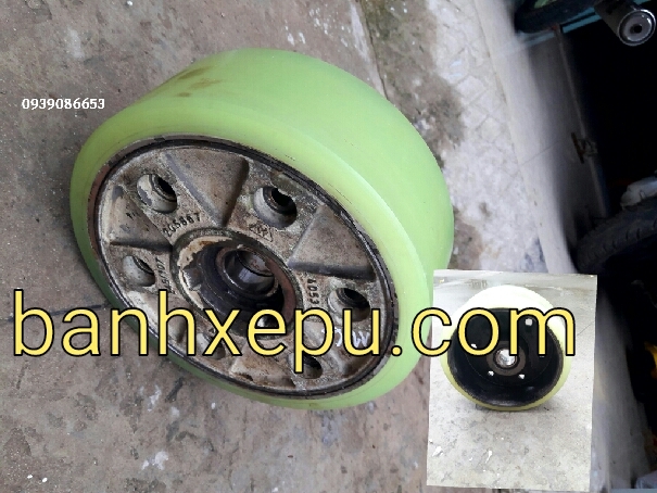 BÃ¡nh táº£i bÃ¡nh xe pu Yale 2táº¥n