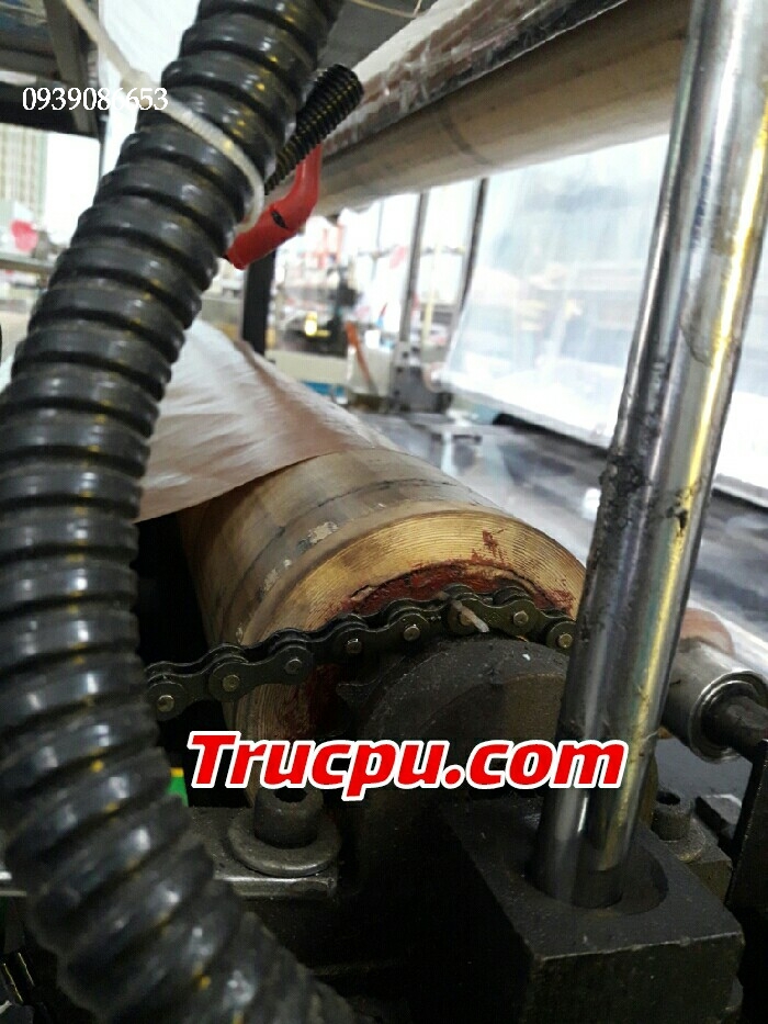 Đắp trục cao su gia công trục cao su PU Đắp trục cao su gia công trục cao su PU