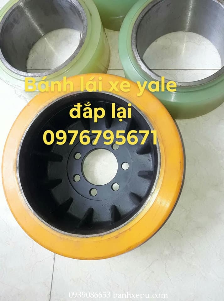 Äáº¯p bÃ¡nh xe nÃ¢ng Äiá»n Yale bÃ¡nh lÃ¡i 80x120x330