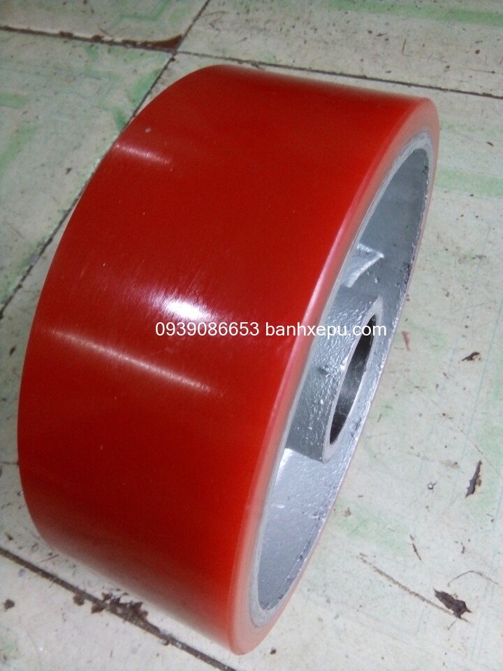 Bánh xe nâng tay 70x80 pu